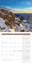 Ackermann Kunstverlag: Alpen Kalender 2025 - 30x30