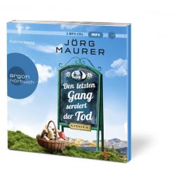 Jörg Maurer: Den letzten Gang serviert der Tod, 2 Audio-CD, 2 MP3 - CD