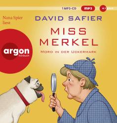 David Safier: Miss Merkel: Mord in der Uckermark, 1 Audio-CD, 1 MP3 - CD