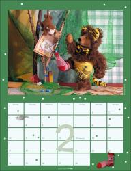 Teddybären Kalender 2025