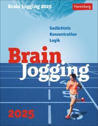 Brain Jogging Tagesabreißkalender 2025 - Gedächtnis, Konzentration, Logik