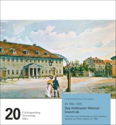 Dirk Michel: Literatur Tagesabreißkalender 2025 - Kulturkalender - Autoren, Werke, Hörbücher