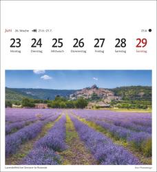 Provence Sehnsuchtskalender 2025 - Wochenkalender mit 53 Postkarten