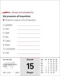 Tiziana Stillo: Italienisch Sprachkalender 2025 - Italienisch lernen leicht gemacht - Tagesabreißkalender