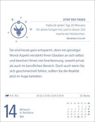 Robert Satorius: Steinbock Sternzeichenkalender 2025 - Tagesabreißkalender - Ihr Horoskop für jeden Tag