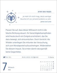 Robert Satorius: Widder Sternzeichenkalender 2025 - Tagesabreißkalender - Ihr Horoskop für jeden Tag