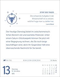 Robert Satorius: Stier Sternzeichenkalender 2025 - Tagesabreißkalender - Ihr Horoskop für jeden Tag