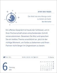 Robert Satorius: Jungfrau Sternzeichenkalender 2025 - Tagesabreißkalender - Ihr Horoskop für jeden Tag