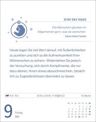 Robert Satorius: Jungfrau Sternzeichenkalender 2025 - Tagesabreißkalender - Ihr Horoskop für jeden Tag