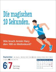 Joachim Heimannsberg: Was so nicht im Lexikon steht Tagesabreißkalender 2025 - Kuriositäten, Histörchen und merkwürdige Geschichten