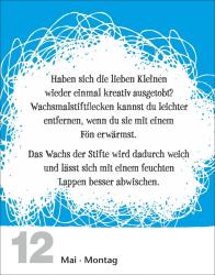 Ann Christin Artel: Lifehacks Tagesabreißkalender 2025 - Der hilfreichste Kalender aller Zeiten