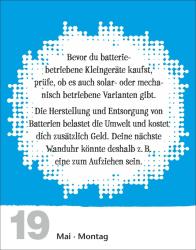 Ann Christin Artel: Lifehacks Tagesabreißkalender 2025 - Der hilfreichste Kalender aller Zeiten