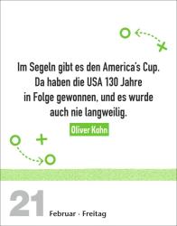 Marco Heibel: Lattenknaller Tagesabreißkalender 2025 - Die witzigsten Fußballersprüche