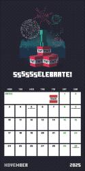 Minecraft Broschurkalender 2025