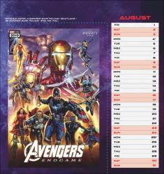 Marvel Postkartenkalender 2025