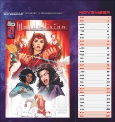 Marvel Postkartenkalender 2025