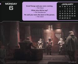 The Mandalorian The Child Tagesabreißkalender 2025