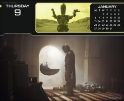 The Mandalorian The Child Tagesabreißkalender 2025