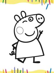 Peppa Wutz Ausmalbilder - Taschenbuch