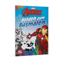 Marvel Avengers: Helden zum Ausmalen - Taschenbuch