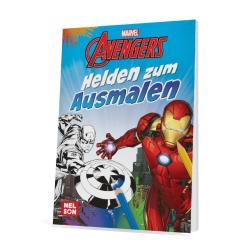 Marvel Avengers: Helden zum Ausmalen - Taschenbuch