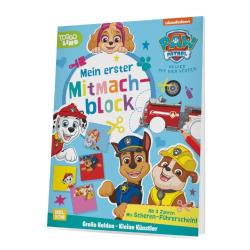 PAW Patrol: Große Helden - Kleine Künstler: Mein erster Mitmachblock - Taschenbuch