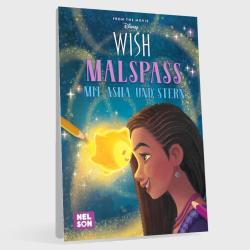 Disney Wish: Malspaß mit Asha und Stern - Taschenbuch