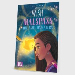 Disney Wish: Malspaß mit Asha und Stern - Taschenbuch