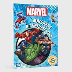 MARVEL: Malspaß mit Fensterstickern - Taschenbuch