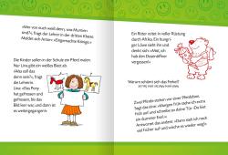 Buchcover mit buntem, fröhlichem Design. Titel: Mein SUPER WITZEBUCH.