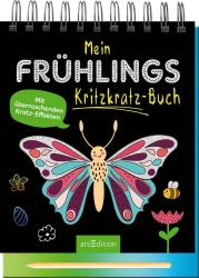 Mein Frühlings-Kritzkratz-Buch - Taschenbuch