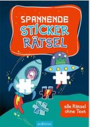Spannende Sticker-Rätsel - Taschenbuch
