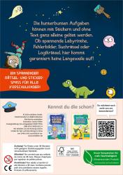 Spannende Sticker-Rätsel - Taschenbuch