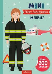 Mini-Sticker-Anziehpuppen - Im Einsatz - Taschenbuch