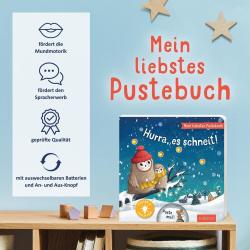 Maria Höck: Mein liebstes Pustebuch - Hurra, es schneit!