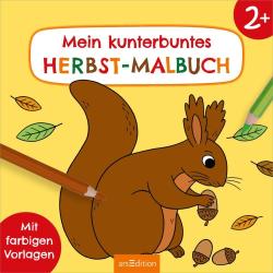 Malbuch ab 2 - Mein kunterbuntes Herbst-Malbuch - Taschenbuch