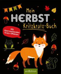 Mein Herbst-Kritzkratz-Buch - Taschenbuch