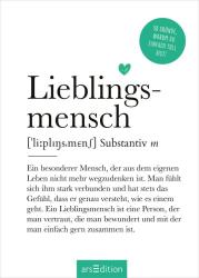 Lieblingsmensch (Substantiv, m) - gebunden