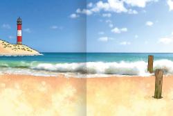 Erstes Stickern - Im Sommer - Taschenbuch