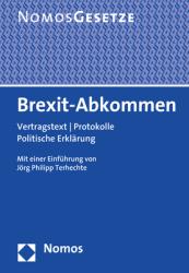 Jörg Philipp Terhechte: Brexit-Abkommen - Taschenbuch