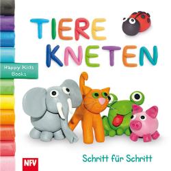 Tiere kneten Schritt-für-Schritt - Taschenbuch