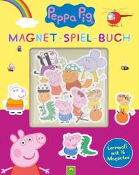 Schwager & Steinlein Verlag: Peppa Pig Magnet-Spiel-Buch - gebunden