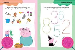 Schwager & Steinlein Verlag: Peppa Pig Mein Lernspielbuch mit Löselupe. Mit wutzig viel Spaß durch die Vorschulzeit - Taschenbuch