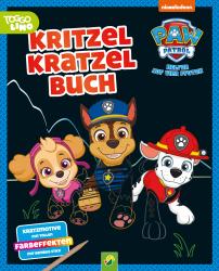 Schwager & Steinlein Verlag: PAW Patrol Kritzel-Kratzel-Buch für Kinder ab 4 Jahren - Taschenbuch