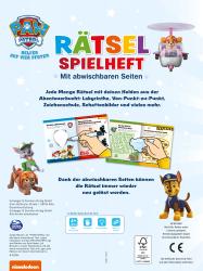 Schwager & Steinlein Verlag: PAW Patrol Rätselspielheft mit Stift und abwischbaren Seiten - Taschenbuch
