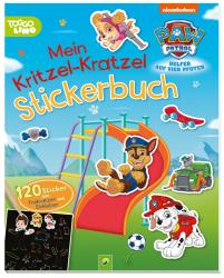 Luise Holthausen: PAW Patrol Mein Kritzel-Kratzel Stickerbuch mit Bambus-Stick - Taschenbuch