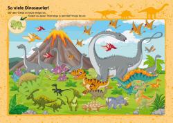 Schwager & Steinlein Verlag: Mein XXL-Rätselblock Dinosaurier - Taschenbuch