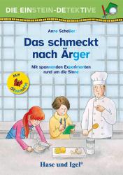 Anne Scheller: Die Einstein-Detektive: Das schmeckt nach Ärger / Silbenhilfe - Taschenbuch