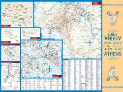 Borch Map Athina / Athen / Athens