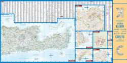 Borch Map Kreta. Kriti. Crete